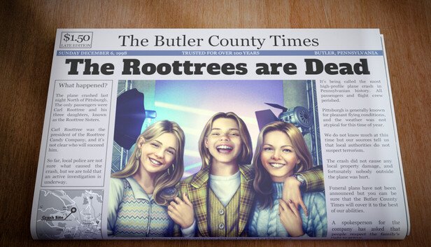 Cover - The Roottrees Are Dead